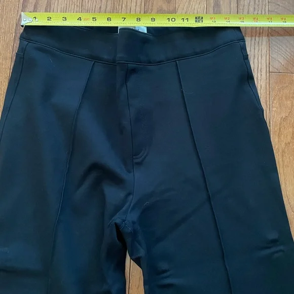 SPANX Perfect Ponte Black Flared Stretch Pants Women’s Sz XL - Picture 7 of 11